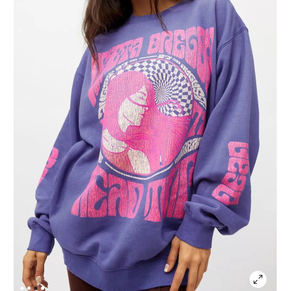 Urban Outfitters Grateful Dead Oregon 1972 Crew Neck Sweatshirt